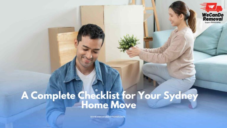 Sydney moving checklist for a stress-free relocation