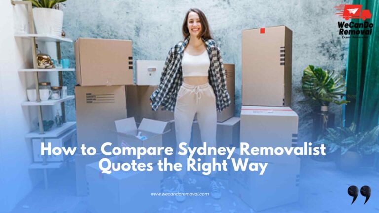 Person requesting removalist quotes for moving house.