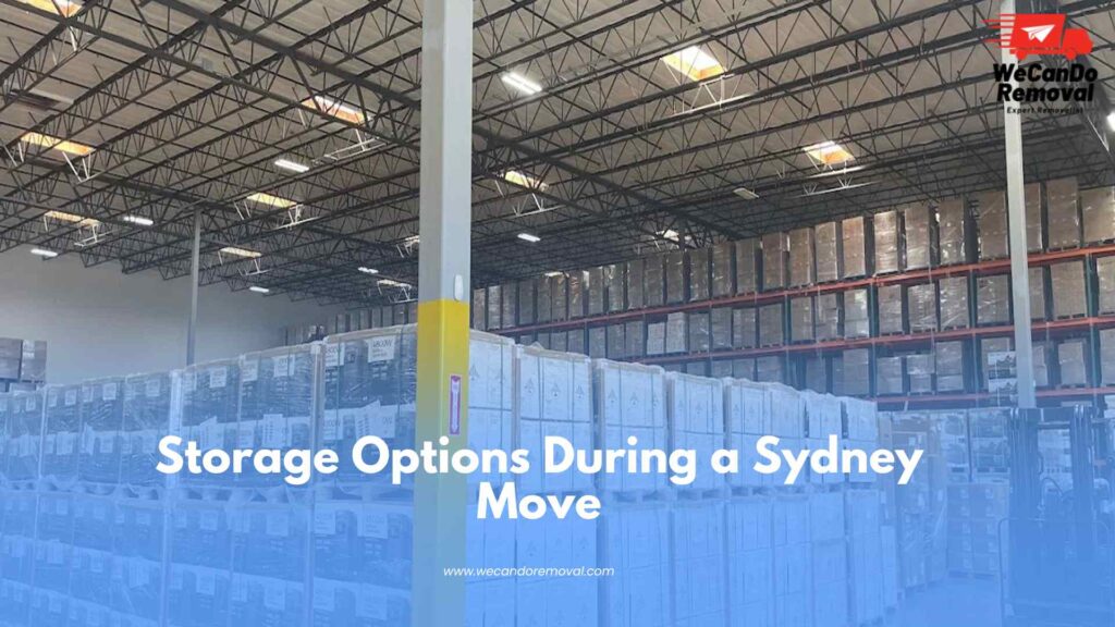 Professional moving and storage service for temporary storage needs.