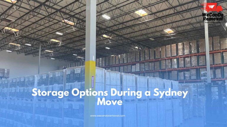 Professional moving and storage service for temporary storage needs.