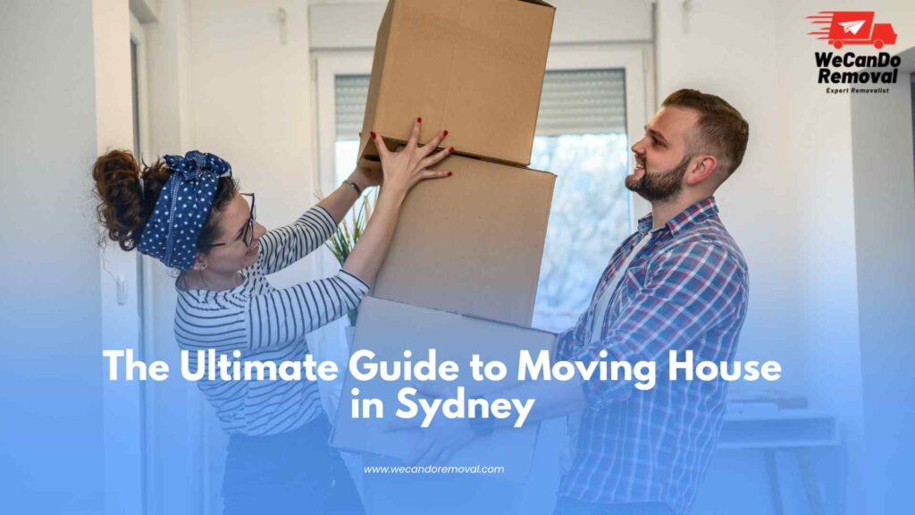 Moving house in Sydney with a local removal company.