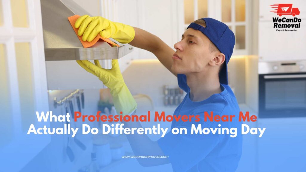 Professional Movers Near Me coordinating logistics at a home move